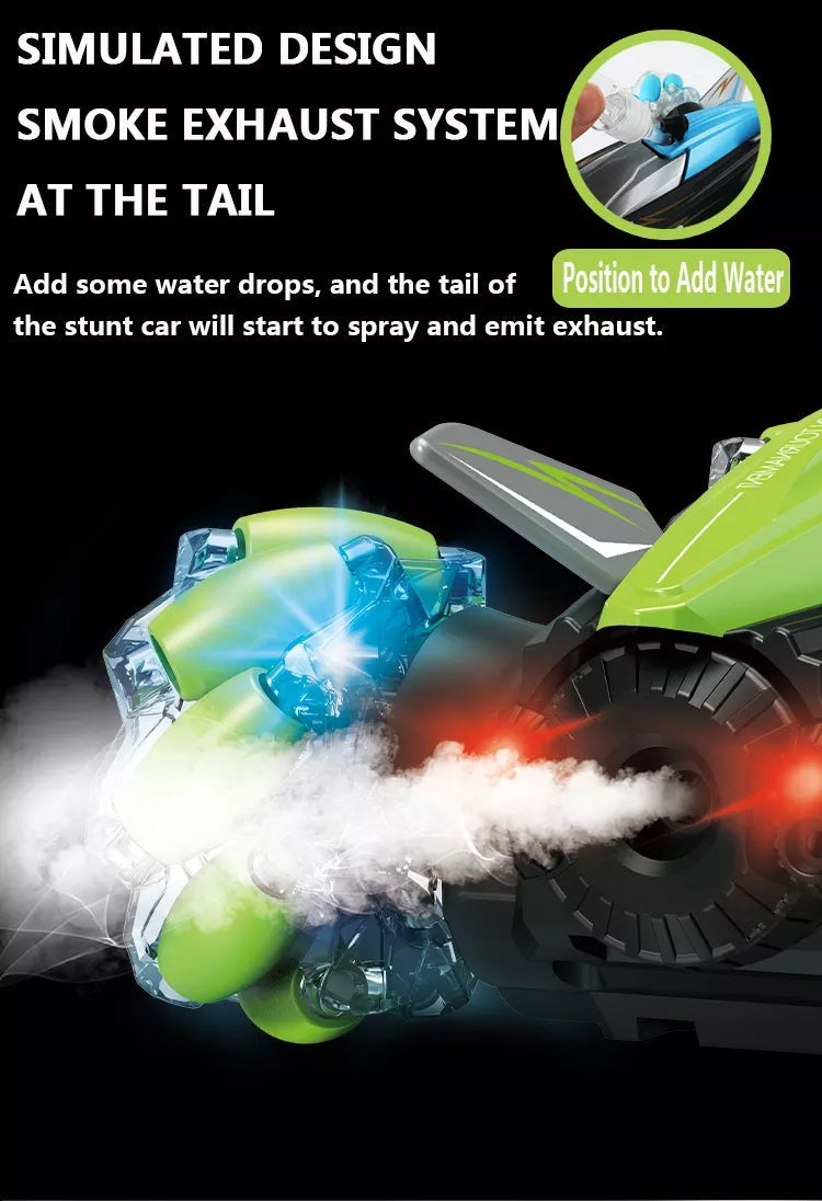 Remote Control RC Stunt Smart Spray Toy Car For Kids With Watch Gesture Trion