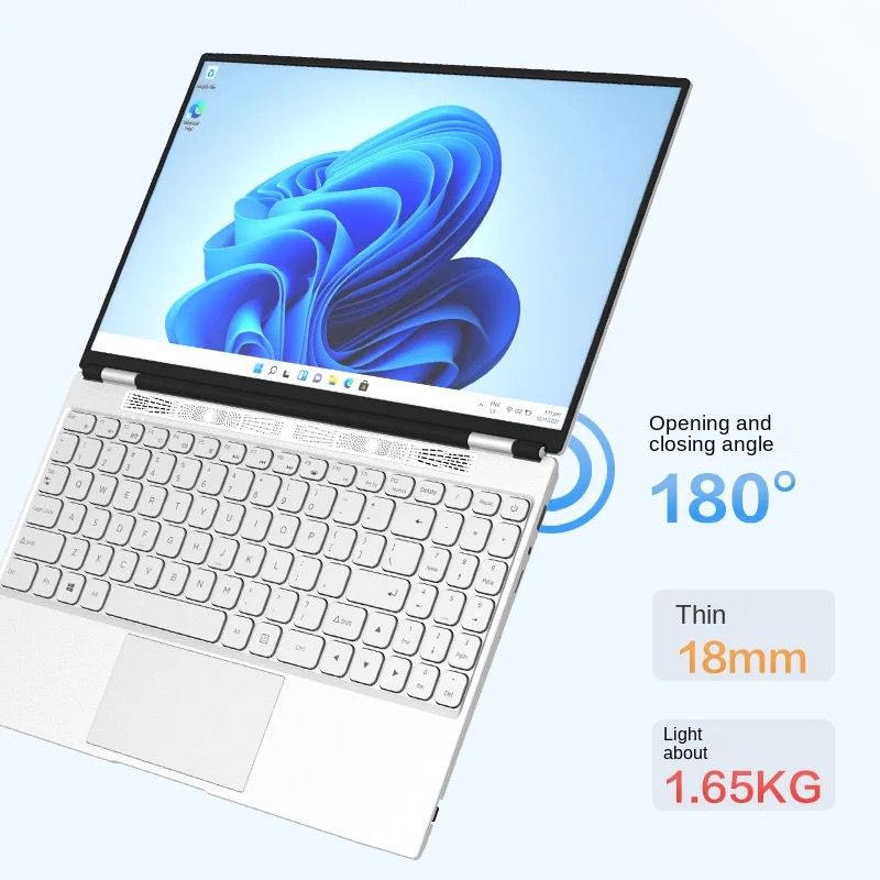 Trion Horizon 15.6" Laptop 11th Gen Intel Celeron-N5105 16GB 512GB SSD Windows 10 - Silver Trion