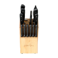 5-Star Chef 14PCS Kitchen Knife Set Stainless Steel Non-stick with Sharpener Tristar Online