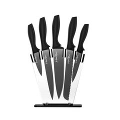 5-Star Chef 7PCS Kitchen Knife Set Stainless Steel Non-stick with Sharpener Tristar Online