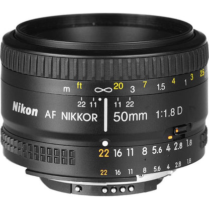 Nikon AF Nikkor 50mm f/1.8 D Lens Nikon