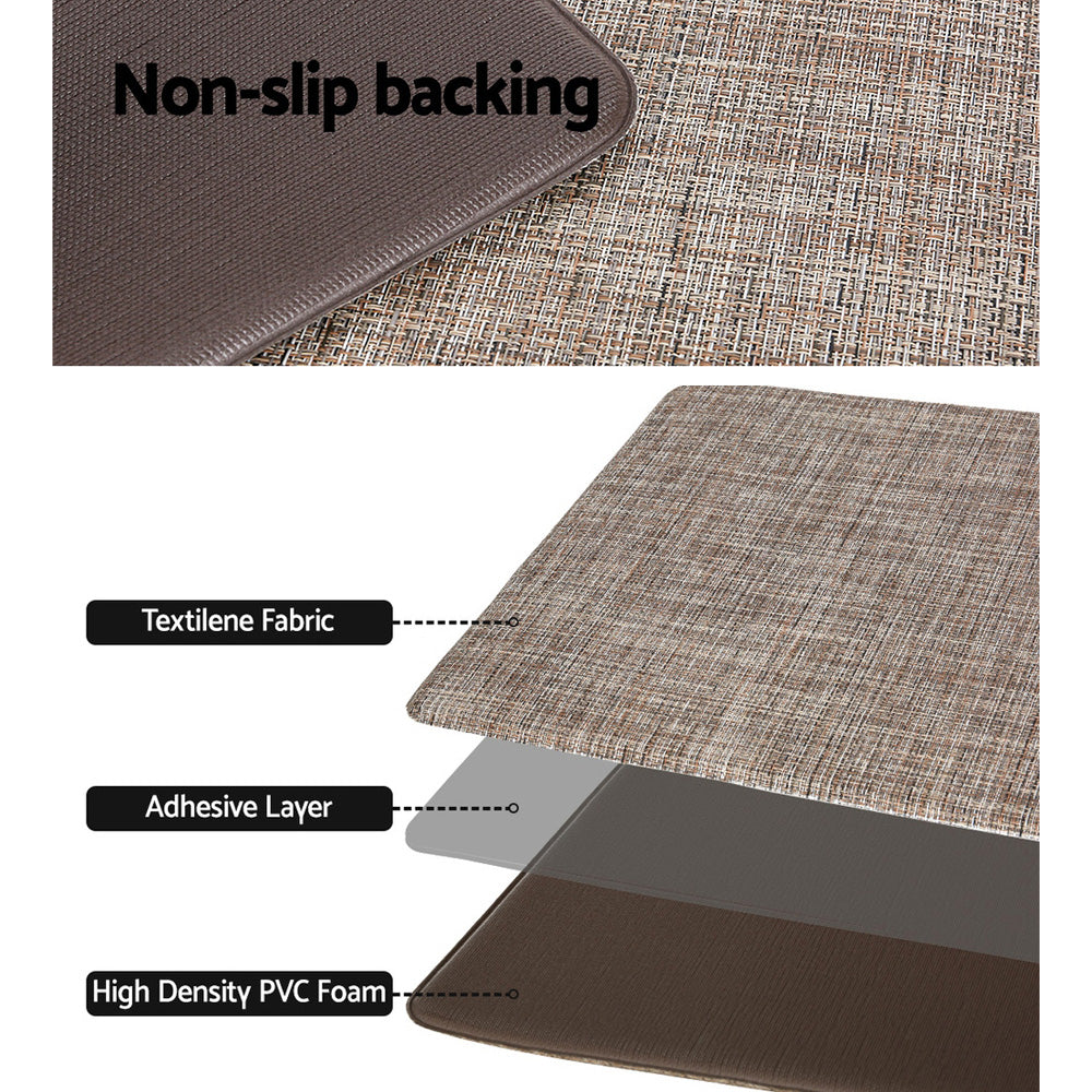 Artiss Kitchen Mat Non-slip 45 x 150 Textilene Anti Fatigue Floor Rug Carpet Tristar Online