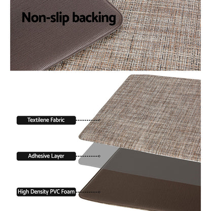 Artiss Kitchen Mat Non-slip 45 x 150 Textilene Anti Fatigue Floor Rug Carpet Tristar Online