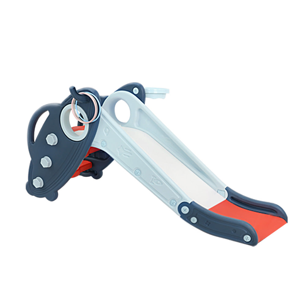 Keezi Kids Slide Set Outdoor Playground Basketball Hoop Ring Toddler Play Activity Indoor Tristar Online