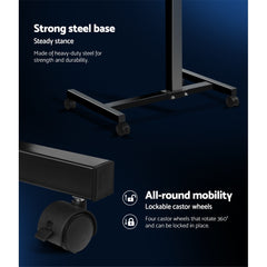 Artiss Laptop Table Desk Adjustable Stand - Black Tristar Online