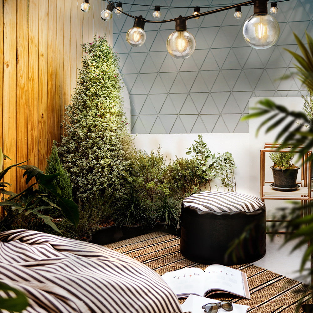 Jingle Jollys 23m LED Festoon String Lights 20 Bulbs Kits Wedding Party Christmas G80 Tristar Online