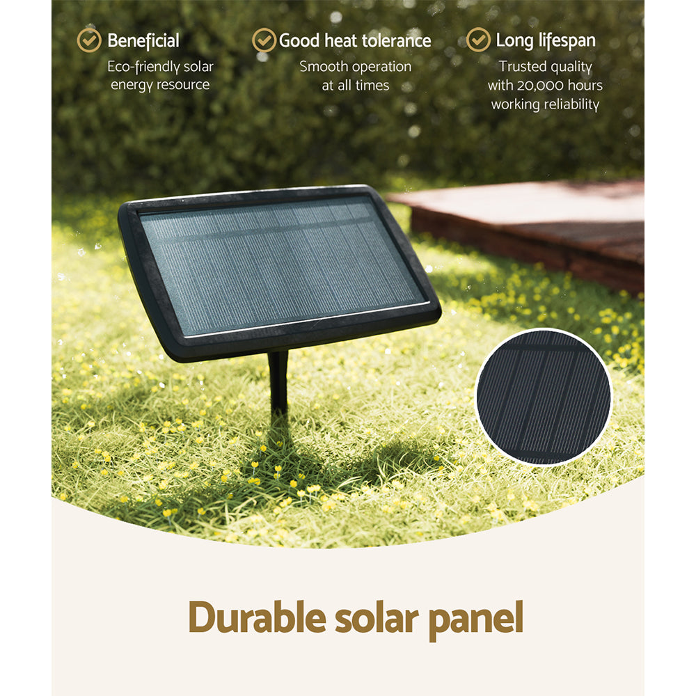 Jingle Jollys Solar Festoon Lights 17m LED String Lights Outdoor Xmas Festival Tristar Online