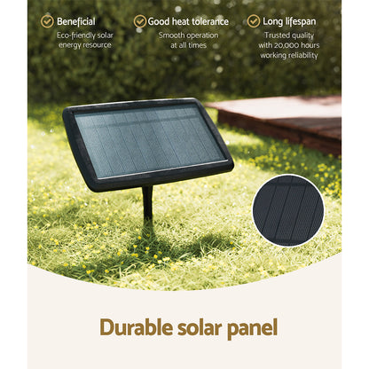 Jingle Jollys Solar Festoon Lights 17m LED String Lights Outdoor Xmas Festival Tristar Online