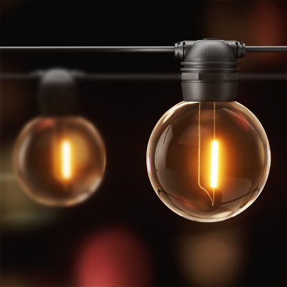 Jingle Jollys Solar Festoon Lights 17m LED String Lights Outdoor Xmas Festival Tristar Online