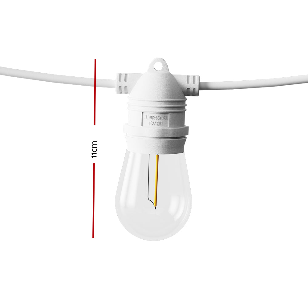 Jingle Jollys 86m LED Festoon Light Outdoor String Light Christmas Wedding Party Tristar Online