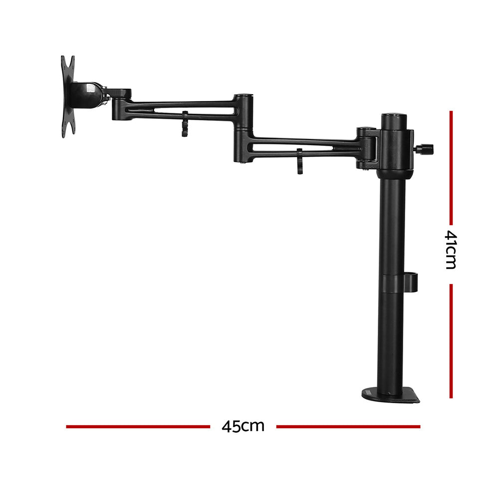 Artiss Monitor Arm Mount Single Black Tristar Online