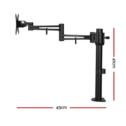 Artiss Monitor Arm Mount Single Black Tristar Online