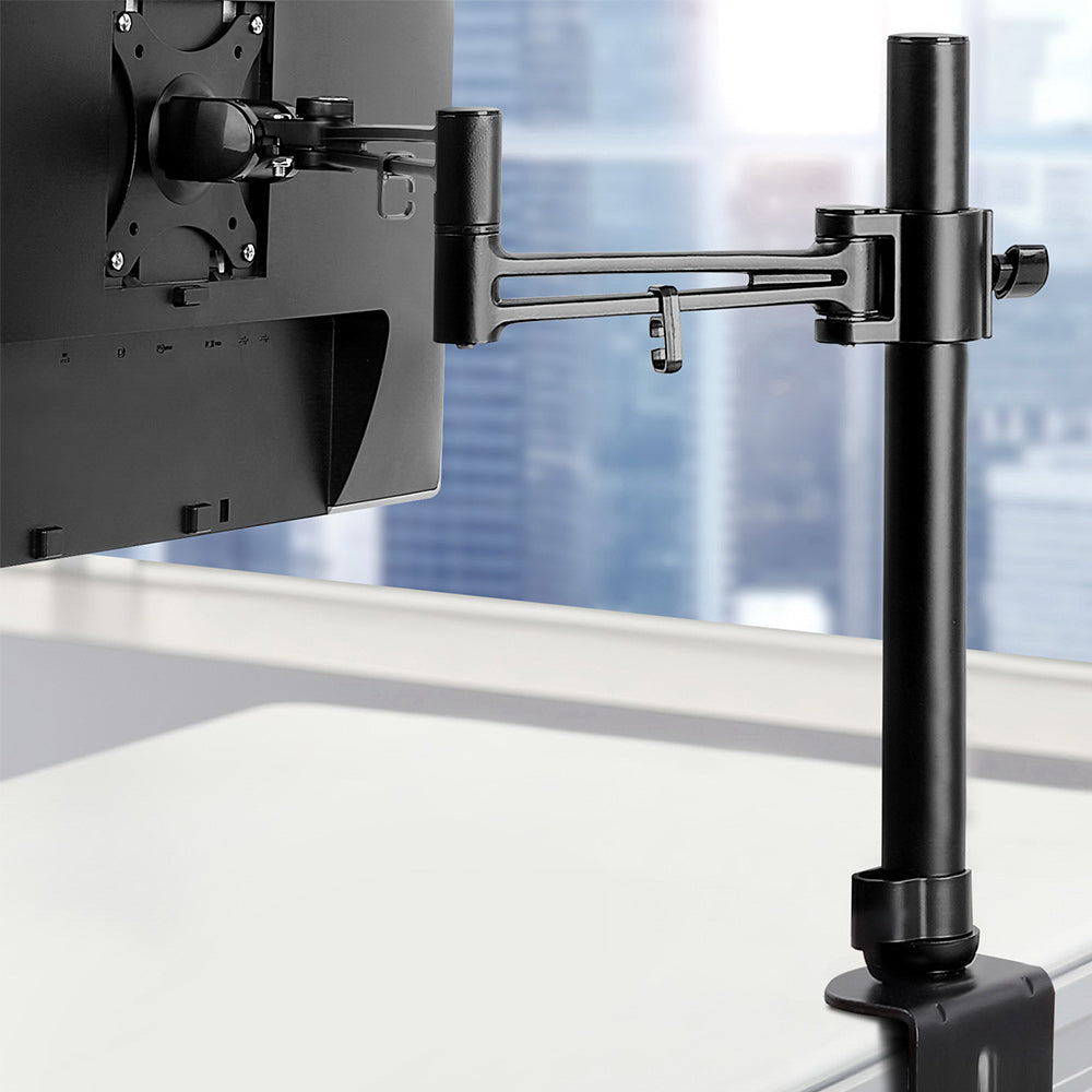 Artiss Monitor Arm Mount Single Black Tristar Online