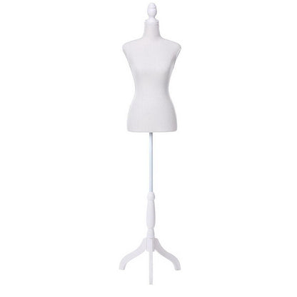 Female Mannequin 170cm Model Dressmaker Clothes Display Torso Tailor Wedding White Tristar Online