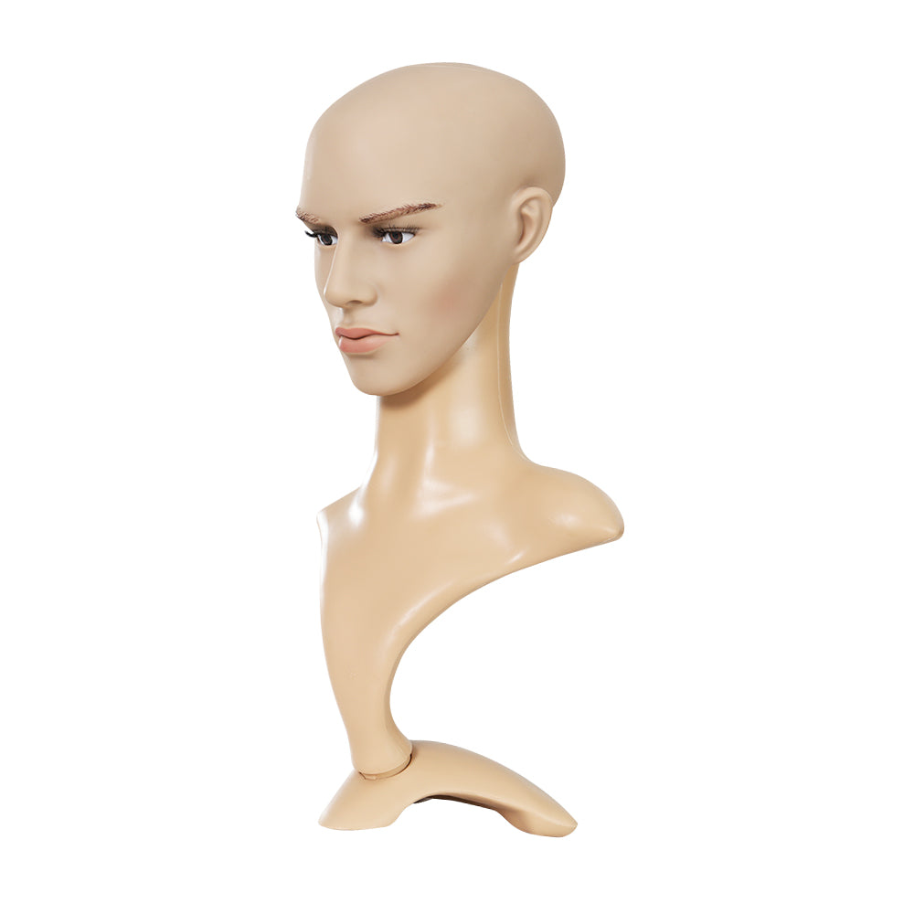 Embellir Male Mannequin Head Dummy Model Display Shop Stand Professional Use Tristar Online