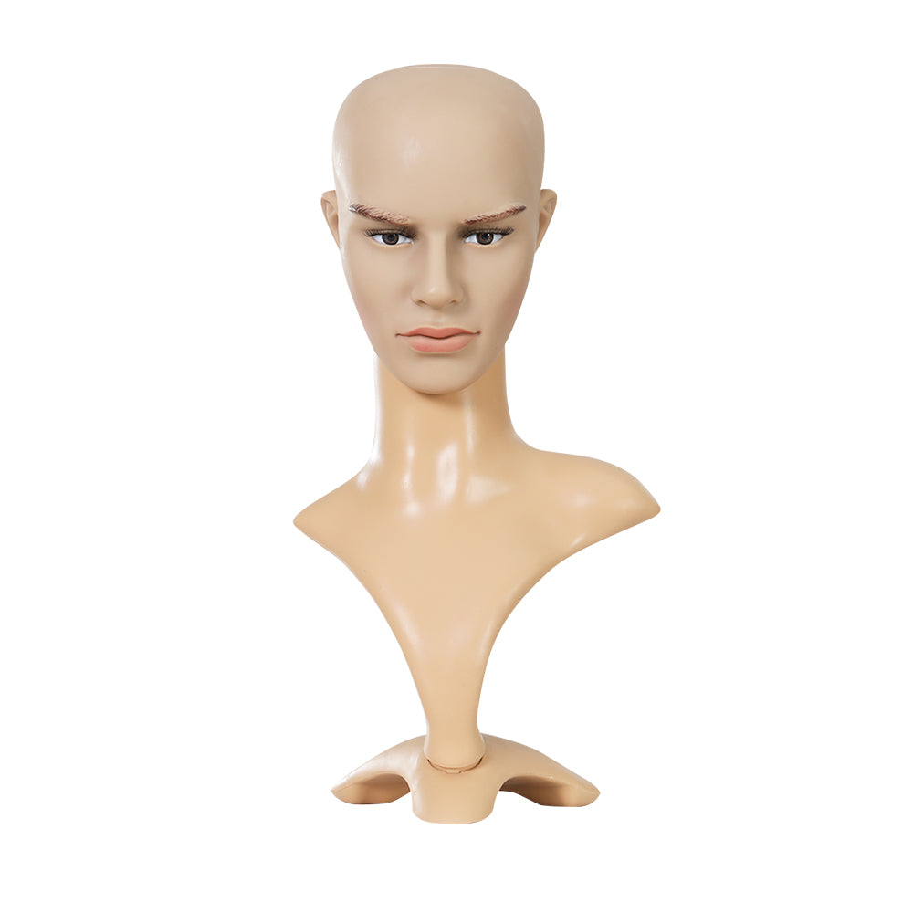 Embellir Male Mannequin Head Dummy Model Display Shop Stand Professional Use Tristar Online