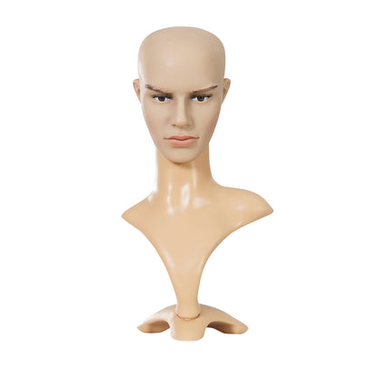 Embellir Male Mannequin Head Dummy Model Display Shop Stand Professional Use Tristar Online