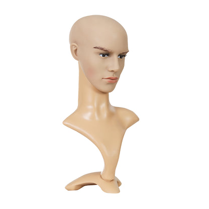 Embellir Male Mannequin Head Dummy Model Display Shop Stand Professional Use Tristar Online