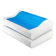 Giselle Bedding Set of 2 Cool Gell Memory Foam Pillows Tristar Online