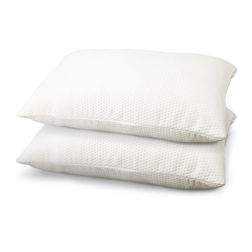 Giselle Bedding Set of 2 Visco Elastic Memory Foam Pillows Tristar Online