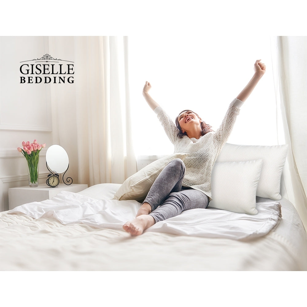 Giselle Bedding Set of 2 Visco Elastic Memory Foam Pillows Tristar Online