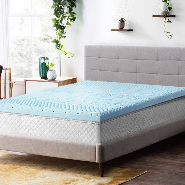 Giselle Bedding 11-zone Memory Foam Mattress Topper 8cm - Single Tristar Online