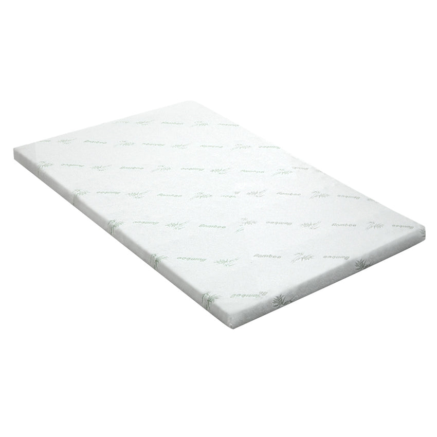 Giselle Bedding Cool Gel Memory Foam Mattress Topper w/Bamboo Cover 5cm - Single Tristar Online