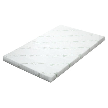 Giselle Bedding Memory Foam Mattress Topper Cool Gel 8cm Single Tristar Online