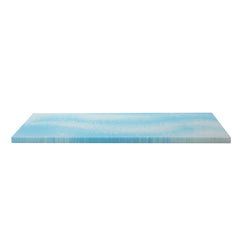 Giselle Cool Gel Memory Foam Topper Mattress Toppers w/ Bamboo Cover 5cm QUEEN Tristar Online