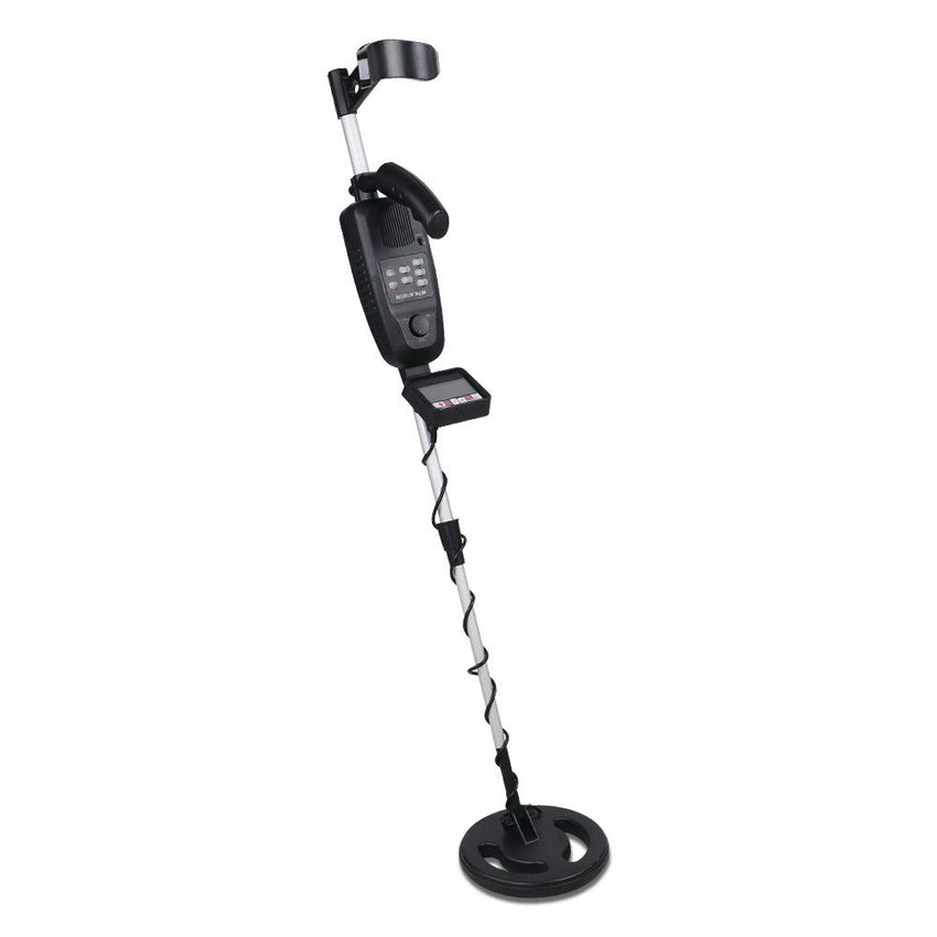 LCD Screen Metal Detector with Headphones - Black Tristar Online