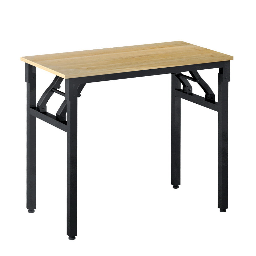 Artiss Computer Desk Laptop Table Bookshelf Desk Storage Rack Office Study Oak Tristar Online