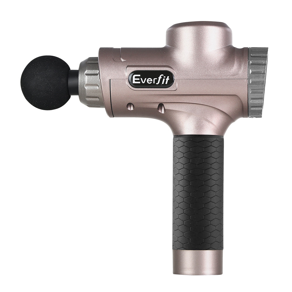 Everfit Massage Gun 6 Heads LCD Electric Massager Vibration Relief Percussion Tristar Online