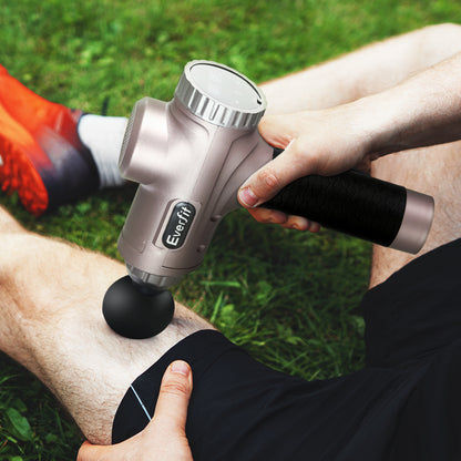 Everfit Massage Gun 6 Heads LCD Electric Massager Vibration Relief Percussion Tristar Online