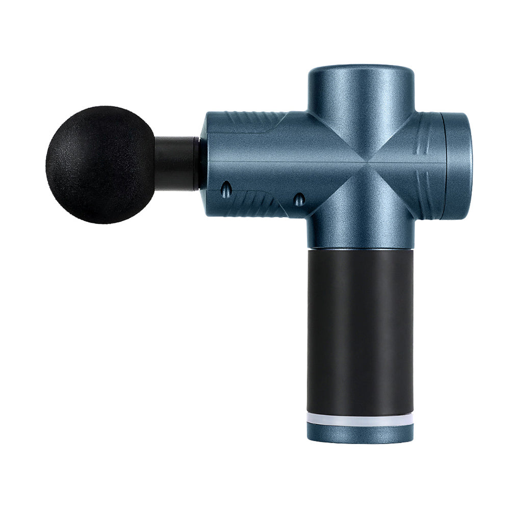 Everfit 30 Speed Massage Gun 4 Heads Vibration Muscle Massager Chargeable Blue Tristar Online