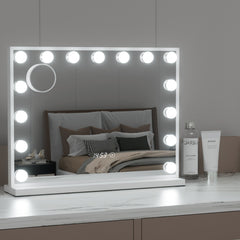 Embellir Makeup Mirror Hollywood 58x45cm 15 LED Time Tristar Online