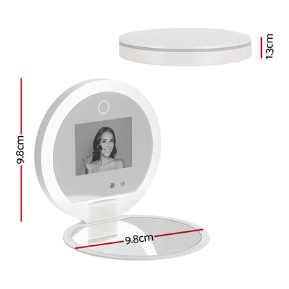 Embellir Compact Makeup Mirror with UV Camera for Sunscreen Test Portable Travel Tristar Online