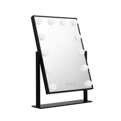 Embellir LED Standing Makeup Mirror - Black Tristar Online