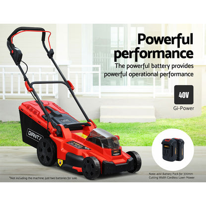 Giantz 40V Battery Only Batteries Lawn Mower Cordless Electric Lithium Powered Tristar Online