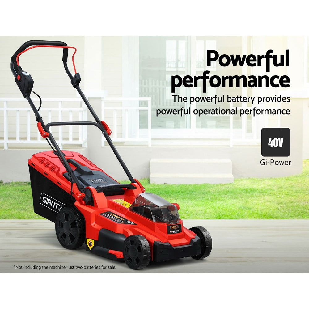 Giantz 40V 8AH Battery Only Batteries Lawn Mower Electric Cordless Lithium Powered Tristar Online