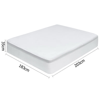 Giselle Bedding King Size Waterproof Bamboo Mattress Protector Tristar Online
