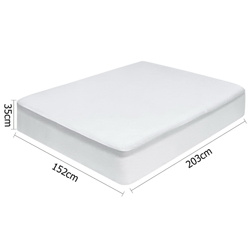 Giselle Bedding Queen Size Waterproof Bamboo Mattress Protector Tristar Online