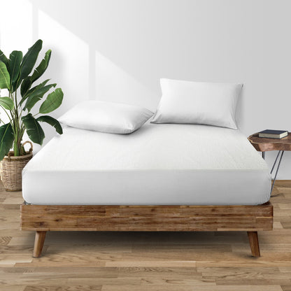 Giselle Bedding Single Size Waterproof Bamboo Mattress Protector Tristar Online