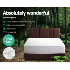 Giselle Bedding Giselle Bedding Bamboo Mattress Protector Double Tristar Online