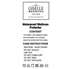 Giselle Bedding Giselle Bedding Bamboo Mattress Protector Double Tristar Online