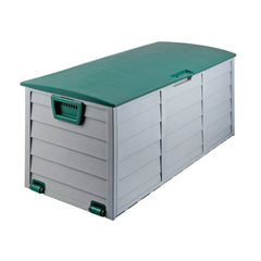 Gardeon Outdoor Storage Box 290L Lockable Organiser Garden Deck Shed Tool Green Tristar Online