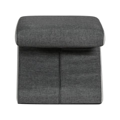 Artiss Ottoman Foot Stool Fabric Foot Rest Footstool Padded Seat Kids Grey Tristar Online