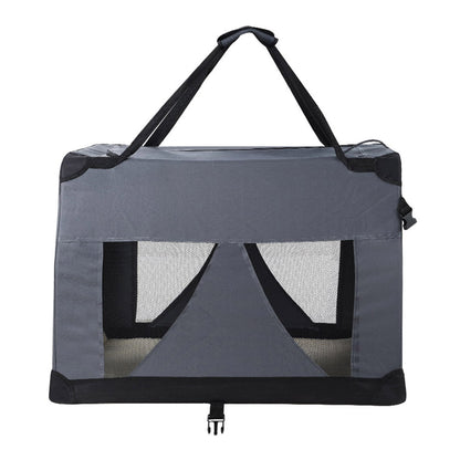 i.Pet Pet Carrier Soft Crate Dog Cat Travel Portable Cage Kennel Foldable Car XL Tristar Online