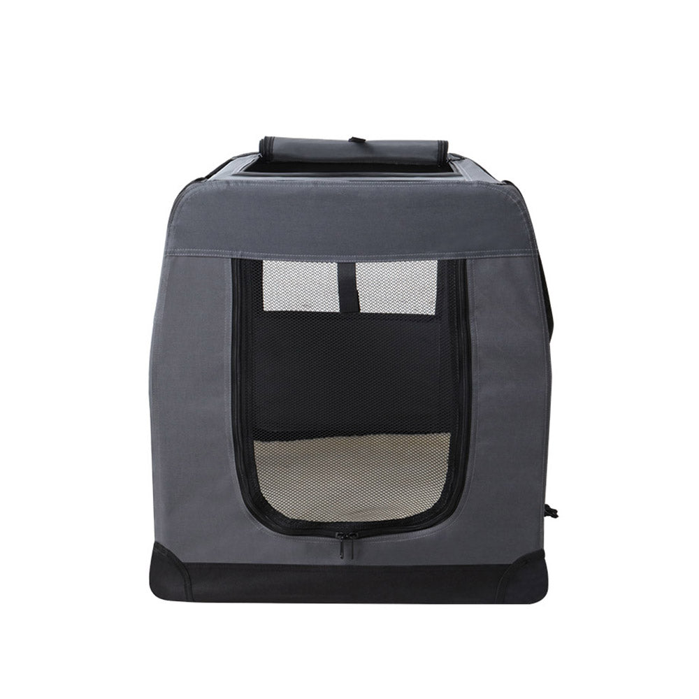 i.Pet Pet Carrier Soft Crate Dog Cat Travel Portable Cage Kennel Foldable Car XL Tristar Online