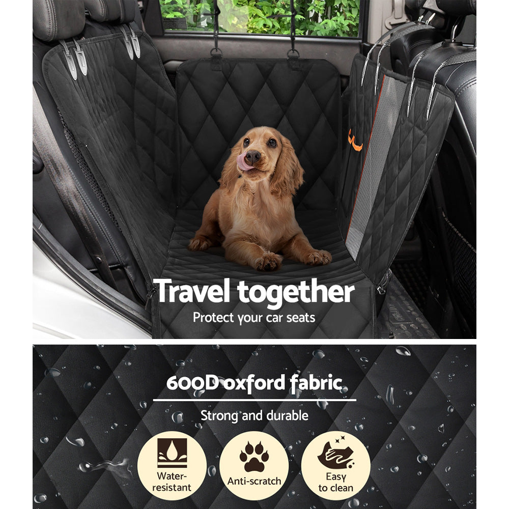 i.Pet Pet Car Seat Cover Dog Protector Hammock Back Waterproof Belt Non Slip Mat Tristar Online
