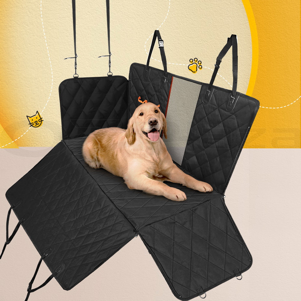 i.Pet Pet Car Seat Cover Dog Protector Hammock Back Waterproof Belt Non Slip Mat Tristar Online